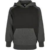 Urban Classics 2-tone Fake Raglan Kapuzenpullover