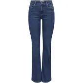 ONLY Bootcut-Jeans "ONLBLUSH MW B-POC FLARED DNM PIM134 NOOS"