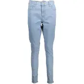 Levi's Super Skinny Damenjeans in Blau - Perfekter Denim-Look mit 5 Taschen