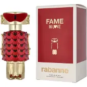 Rabanne Fame In Love Parfum Elixir, Frauen, 80 ml, Nachfüllbare Flasche, Basilikum, Grüne Mandarine, Erdbeere, Weihrauch, Iris, Jasmin, Patschuli, Vanille
