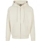 Urban Classics Kapuzenfleecejacke "Herren Zip Hoody" 1 Stk. tlg. mit Kapuze