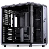 Jonsplus BO400CG PC-Gehäuse Midi-Tower ATX Tempered Glass - gunmetal grey - Midi/Minitower - ATX