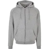Urban Classics Kapuzenfleecejacke "Herren Zip Hoody" 1 Stk. tlg. mit Kapuze