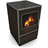 Glutos Küchenherd HHS 02 G | braun | Scharnier links | 5,5 kW