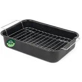 Russell Hobbs CW91612EU7 34 cm Emaille Bräter mit Rost