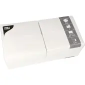 Papstar 1000 Servietten, 3-lagig 1/8-Falz 33 cm x 33 cm weiss