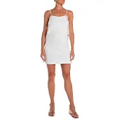 Replay W9232 .000.24003 Kurzes ärmelloses Kleid