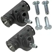 BESTPRICE 2x Radbremszylinder Hinterachse [Hersteller-Nr. 10601328] für Opel, Vauxhall
