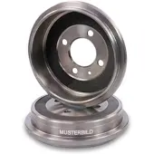 BESTPRICE 1x Bremstrommel hinten [Hersteller-Nr. 31477578] für Seat, VW