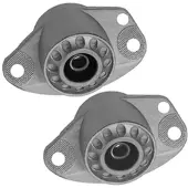 BESTPRICE 2x Domlager Hinterachse [Hersteller-Nr. 10692261] für VW, Skoda, Seat, Audi