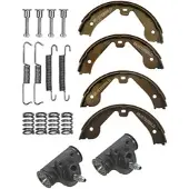 BESTPRICE Bremsbacken + Radbremszylinder + Zubehör [Hersteller-Nr. 10604461] für Autobianchi, Abarth, Lancia, Seat, Fiat