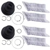 BESTPRICE 2x Faltenbalgsatz, Antriebswelle [Hersteller-Nr. 10701743] für Opel, Vauxhall
