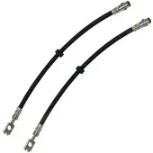 BESTPRICE 2x Bremsschlauch vorne [Hersteller-Nr. 10621712] für VW, Seat