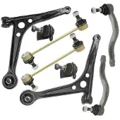 BESTPRICE Satz Querlenker Vorderachse [Hersteller-Nr. 10662181] für Seat, VW, Ford