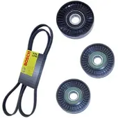 BESTPRICE Riemenspanner + Keilrippenriemen [Hersteller-Nr. 10710856] für Mercedes-Benz