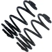 BESTPRICE 1x Fahrwerksfeder Hinterachse [Hersteller-Nr. 31474043] für Opel, Vauxhall