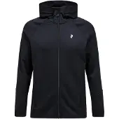 Peak Performance Sweatjacke Rider Essentials Midlayer Zip Hood Herren Black Black-XXL