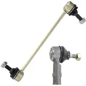 BESTPRICE 1x Spurstangenkopf + 1x Koppelstange vorne [Hersteller-Nr. 34007787] für Opel, Vauxhall