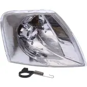 BESTPRICE Blinkleuchte vorne glasklar, mit Lampenträger [Hersteller-Nr. 31475854] für VW