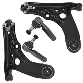 BESTPRICE Querlenker Satz vorne links rechts [Hersteller-Nr. 30414768] für VW, Seat