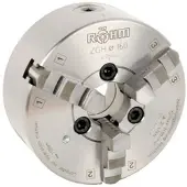 Elmag RÖHM-Dreibacken Drehfutter, DM 125, DIN 6350, Gußkörper