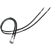 BESTPRICE 1x Handbremsseil Scheibenbremse Hinterachse [Hersteller-Nr. 31478013] für Vauxhall, Opel