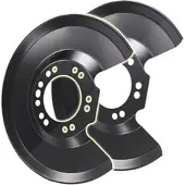 BESTPRICE 2x Deckblech für Bremsscheibe Hinten [Hersteller-Nr. 34005547] für Ford