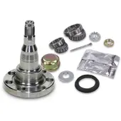 BESTPRICE Achszapfen/Radnabe+Radlager hinten [Hersteller-Nr. 40279734] für VW, Audi, Seat