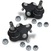 BESTPRICE 2x Trag-/Führungsgelenk vorne [Hersteller-Nr. 40670796] für VW, Seat, Audi, Skoda
