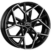 Gmp Alufelge Cartesio 6.5X16 4X100 Et 35 Black Diamond