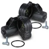 BESTPRICE 2x Stellelement, Bremssattel hinten [Hersteller-Nr. 40974837] für Seat, Audi, Cupra, VW, Skoda