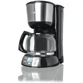 KOENIC KCM 101024 Schwarze Filterkaffeemaschine