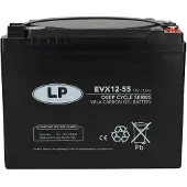 Landport EVX12-55 T6 12V 55Ah AGM-GEL Blei-Carbon Deep Cycle