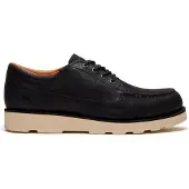 Timberland für Herren. TB0A43JGW021 Britton Mills Lederschuhe schwarz (41.5), Wohnung, Schnürsenkel, Lässig