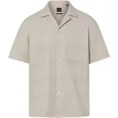 BOSS für Herren. 50559322 Rayer Hemd beige (XXL), Lässig, Baumwolle, Kurzarm