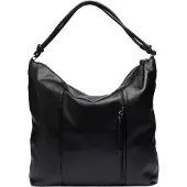 s.Oliver Schultertasche Shoulder Bag Grey / Black schwarz