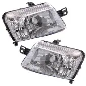 BESTPRICE 2x Scheinwerfer H4 mit Stellmotor für LWR [Hersteller-Nr. 10429233] für Fiat