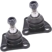 BESTPRICE 2x Trag-/Führungsgelenk Vorderachse unten [Hersteller-Nr. 10701856] für Peugeot, Opel, Fiat, Citroën, Vauxhall