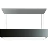 Falmec Levante, 600 m³/h, Geleitet, 67 dB, 48 dB, 54 dB, 52 cm