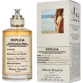 Maison Martin Margiela Replica Beach Walk 100 ml, Frauen, Bergamotte, Zitrone, Pink pepper, Kokosnuss, Heliotrop, Canangabaum, Benzoe-Resinoid, Zeder, Moschus, Spray, Nicht nachfüllbare Flasche