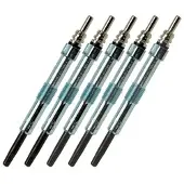 BESTPRICE 5x Glühkerze [Hersteller-Nr. 10662390] für Alfa Romeo, Fiat, Lancia
