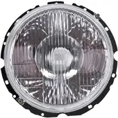 BESTPRICE 2x Scheinwerfer beidseitig passend H4 ohne LWR [Hersteller-Nr. 10429239] für Audi, VW