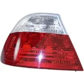 BESTPRICE Heckleuchte außen, Blinker weiß, ohne Lampenträger [Hersteller-Nr. 31468371] für BMW