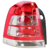 BESTPRICE Heckleuchte, Blinker glasklar, ohne Lampenträger [Hersteller-Nr. 31478119] für Opel