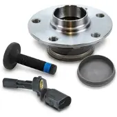 BESTPRICE Radnabe inkl. Radlager + ABS Sensor hinten rechts [Hersteller-Nr. 40287708] für Audi, VW, Seat
