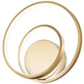 Ideal Lux 342276 OZ Wandleuchte LED 26W 2650/1250lm 4000K Kupfer EIN/AUS