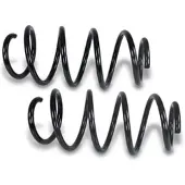 BESTPRICE Fahrwerksfeder vorne [Hersteller-Nr. 40788659] für VW, Audi, Seat