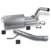 BESTPRICE Endschalldämpfer + Endrohr [Hersteller-Nr. 41831693] für Opel, Vauxhall, Chevrolet