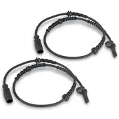 BESTPRICE 2x ABS Sensor Hinterachse [Hersteller-Nr. 40842127] für Fiat