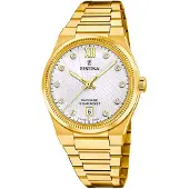 Festina Armbanduhr Rivé Swiss Made Gold